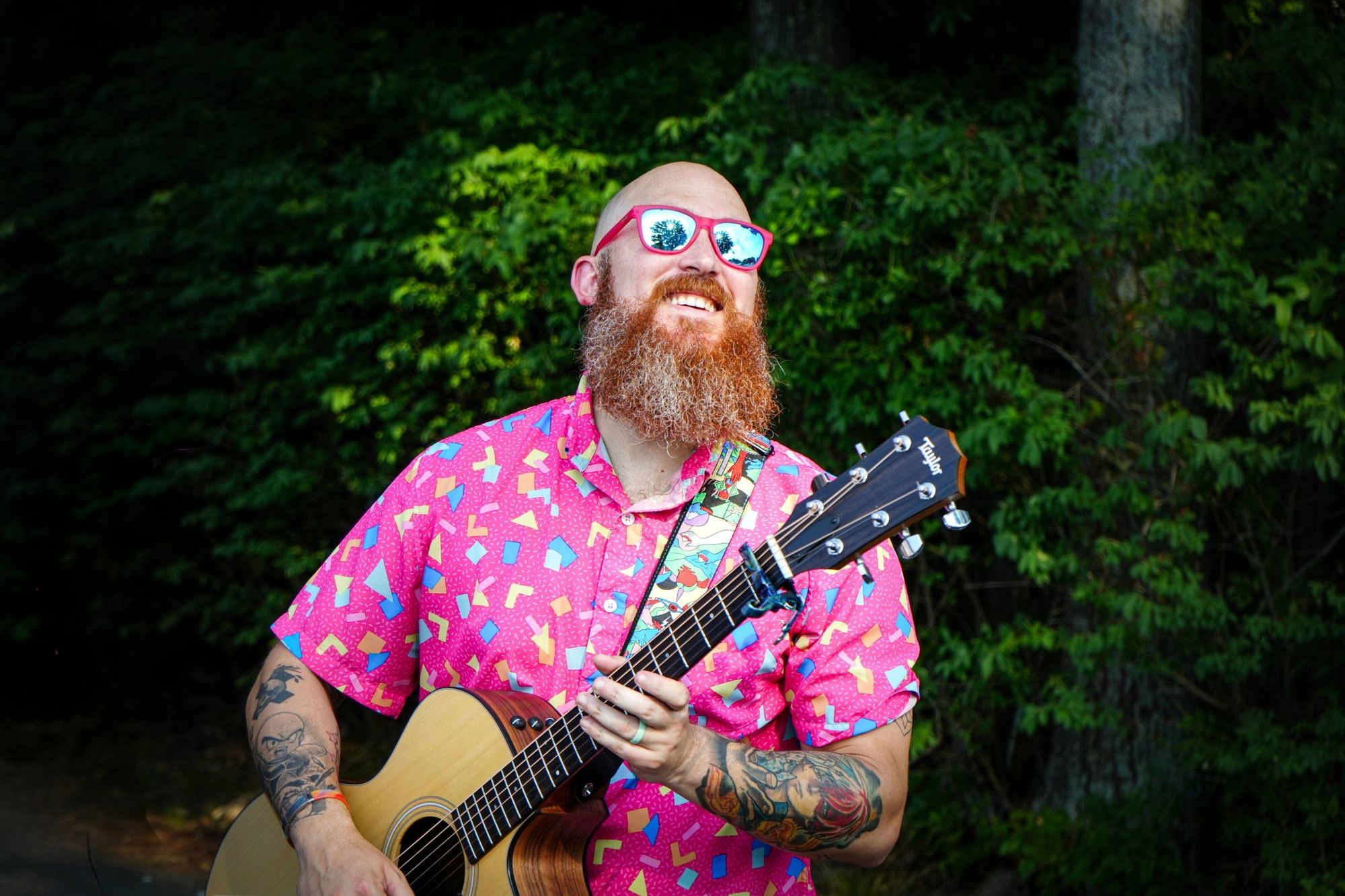 Live music performance by Adam Daniels