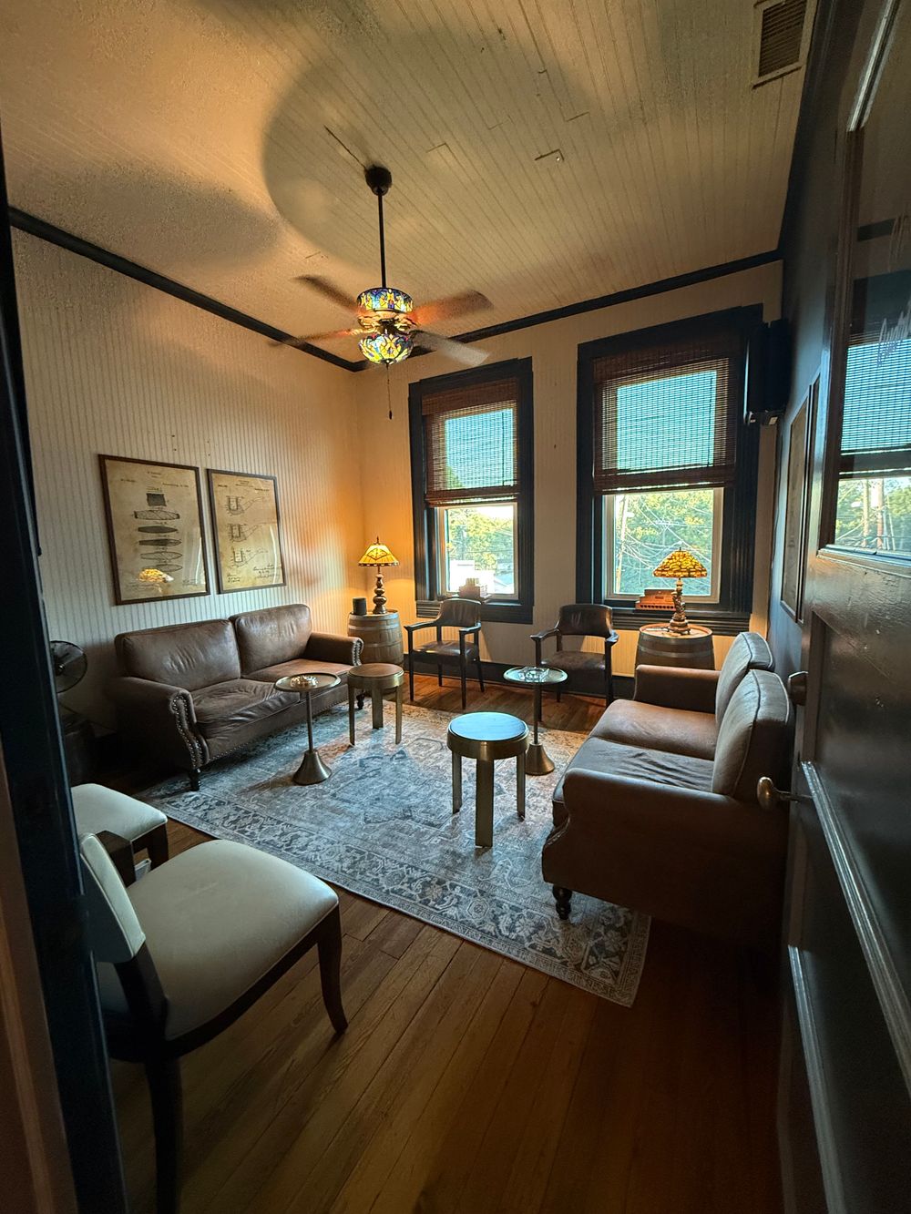 Chief's Private Lounge setup ideal for watch parties and gatherings