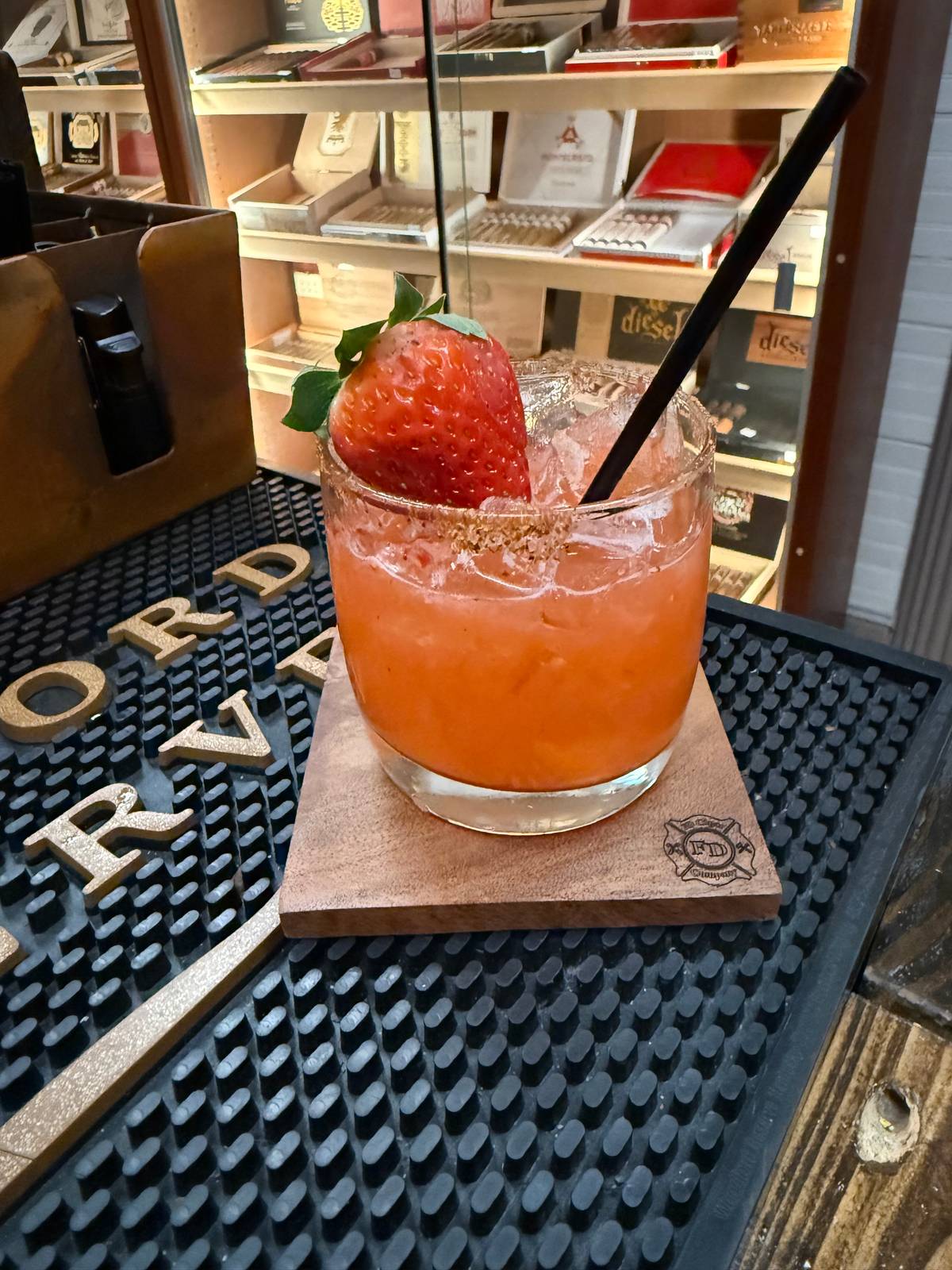 Strawberry Jalapeno Margarita cocktail